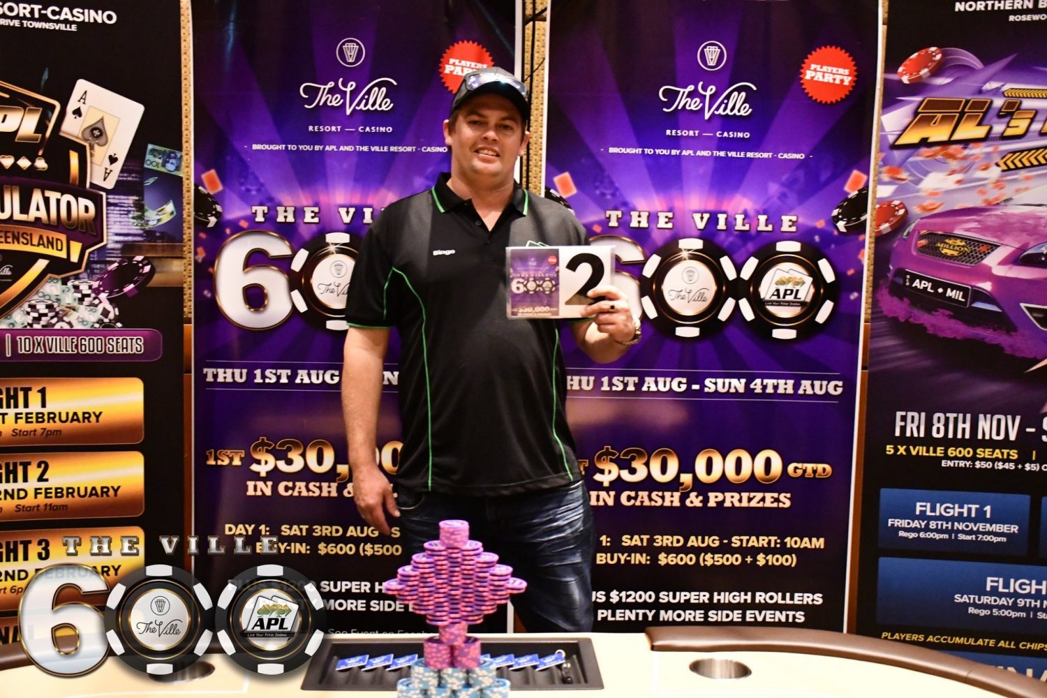 Super High Roller Troy Edwards - Perth 2nd Place $17,000 Cash